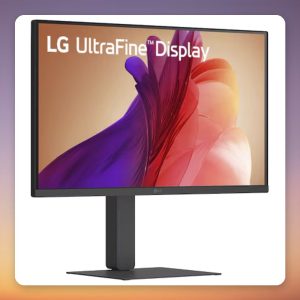LG UltraFine 27U730A-B 27″ 4K UHD IPS Monitor, USB-C 90W PD, Black
