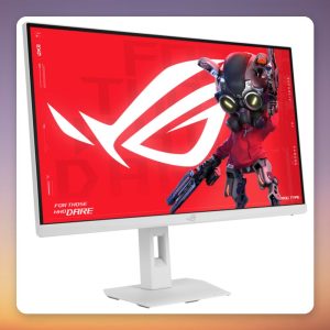 Asus ROG Strix XG27ACMES-W 27" QHD 255 Hz Fast IPS Gaming Monitor, White