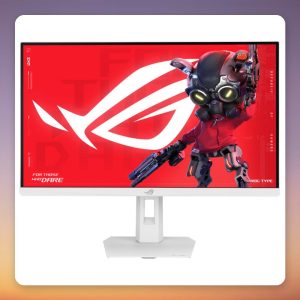 Asus ROG Strix XG27ACMES-W 27″ QHD 255 Hz Fast IPS Gaming Monitor, White