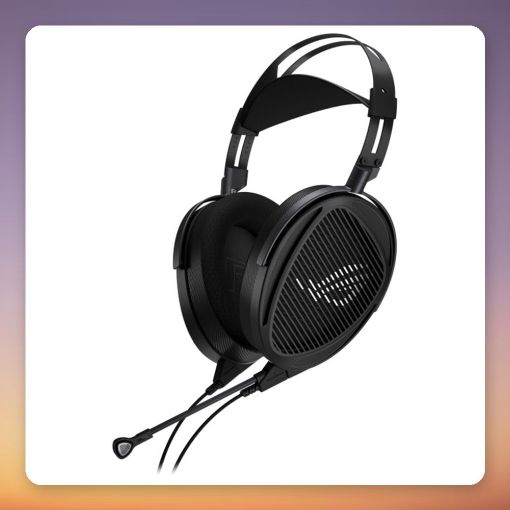 Asus ROG Kithara Open-Back Wired Gaming Headset, 100 mm HIFIMAN Planar Magnetic, Black
