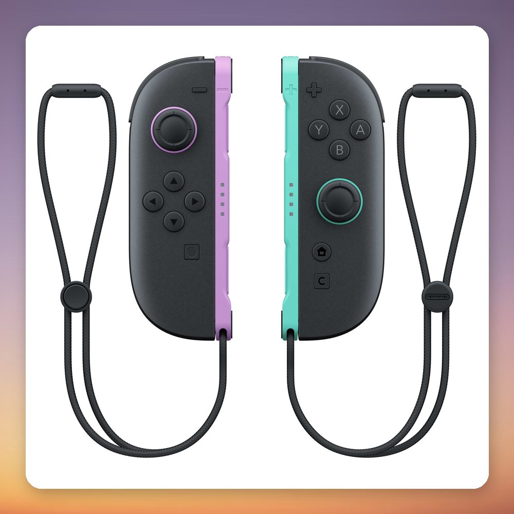 Nintendo Joy-Con 2 Controller Pair for Nintendo Switch 2, Light Purple/Light Green