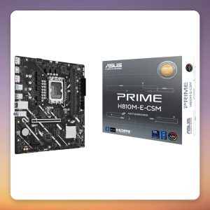 Asus PRIME H810M-E-CSM Intel H810 LGA 1851 DDR5 Micro-ATX Motherboard