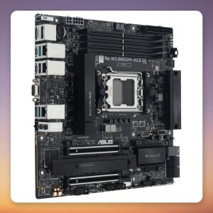 Asus PRO WS B850M-ACE SE AMD B850 Socket AM5 Micro ATX Workstation Motherboard