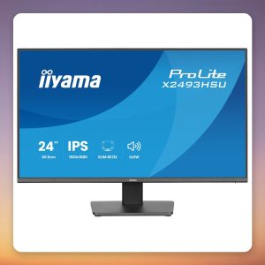 Iiyama ProLite X2493HSU-B1 23.8″ Full HD IPS Monitor, 120 Hz, USB Hub