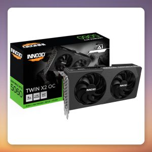 Inno3D GeForce RTX 5060 TWIN X2 OC V2 8 GB GDDR7 Graphics Card