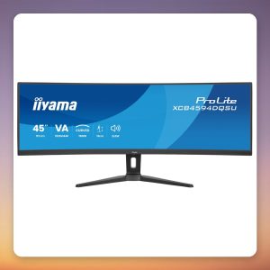 Iiyama ProLite XCB4594DQSU-B1 44.5″ DQHD 5120×1440 VA Curved Monitor, 75 Hz