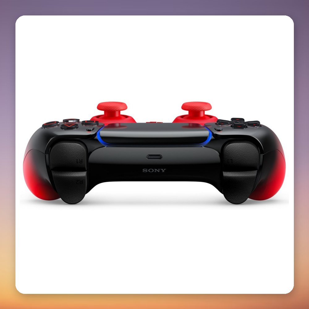 Sony DualSense Wireless Controller, Techno Red, Bluetooth/USB-C, PS5/PC/Mac – image 4