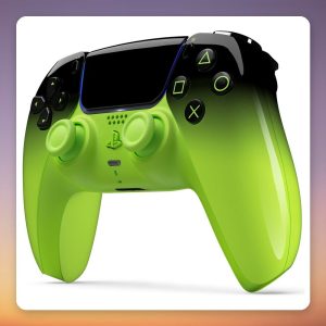 Sony DualSense Wireless Controller, Remix Green (Green/Black), PS5, PC, Mac