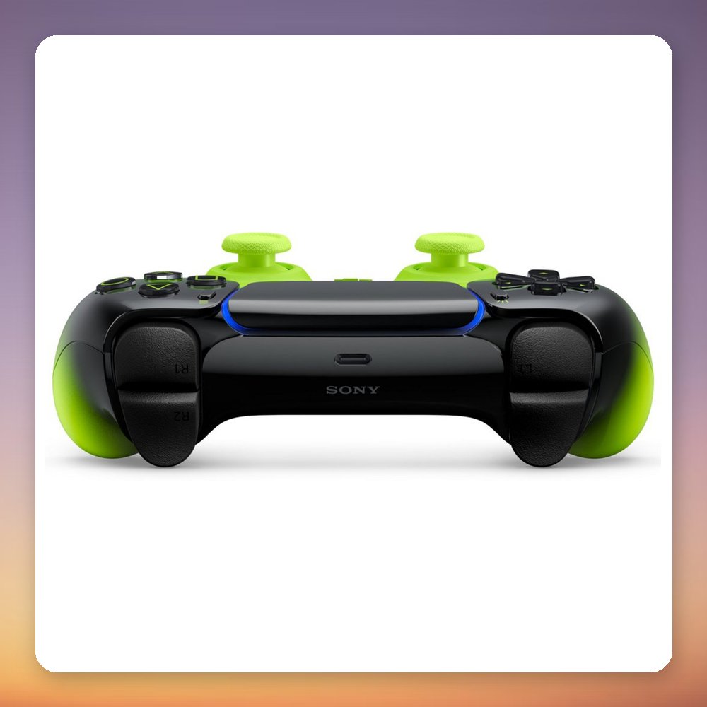 Sony DualSense Wireless Controller, Remix Green (Green/Black), PS5, PC, Mac – image 4