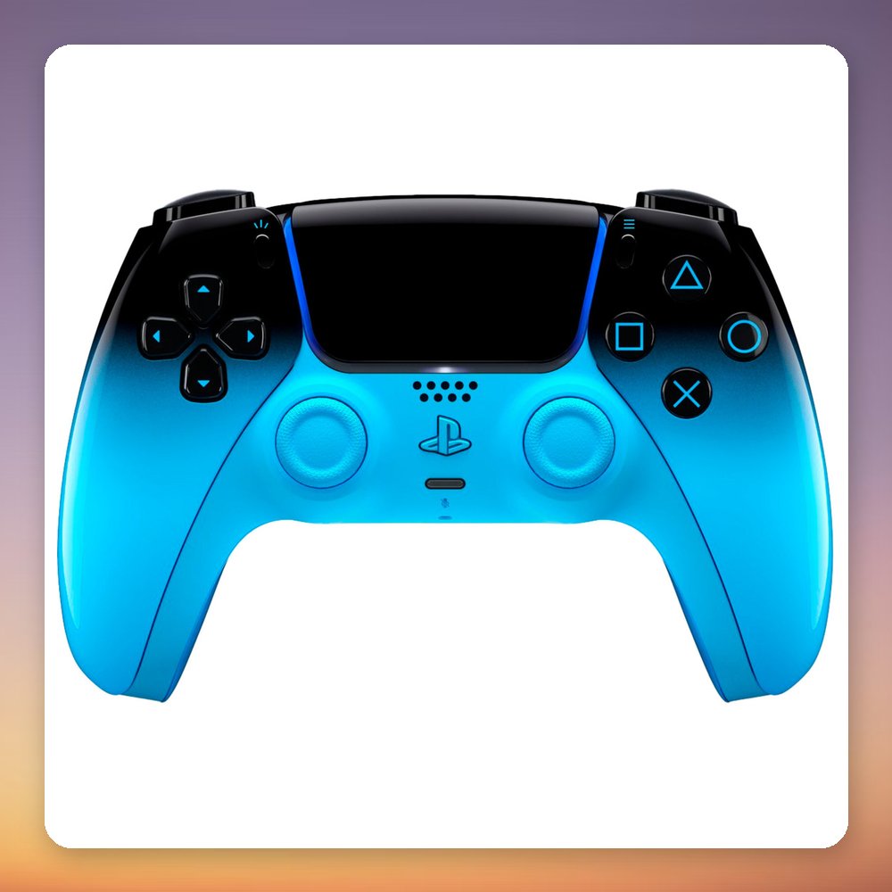 Sony DualSense Wireless Controller, Rhythm Blue, Bluetooth/USB-C, PS5 and PC