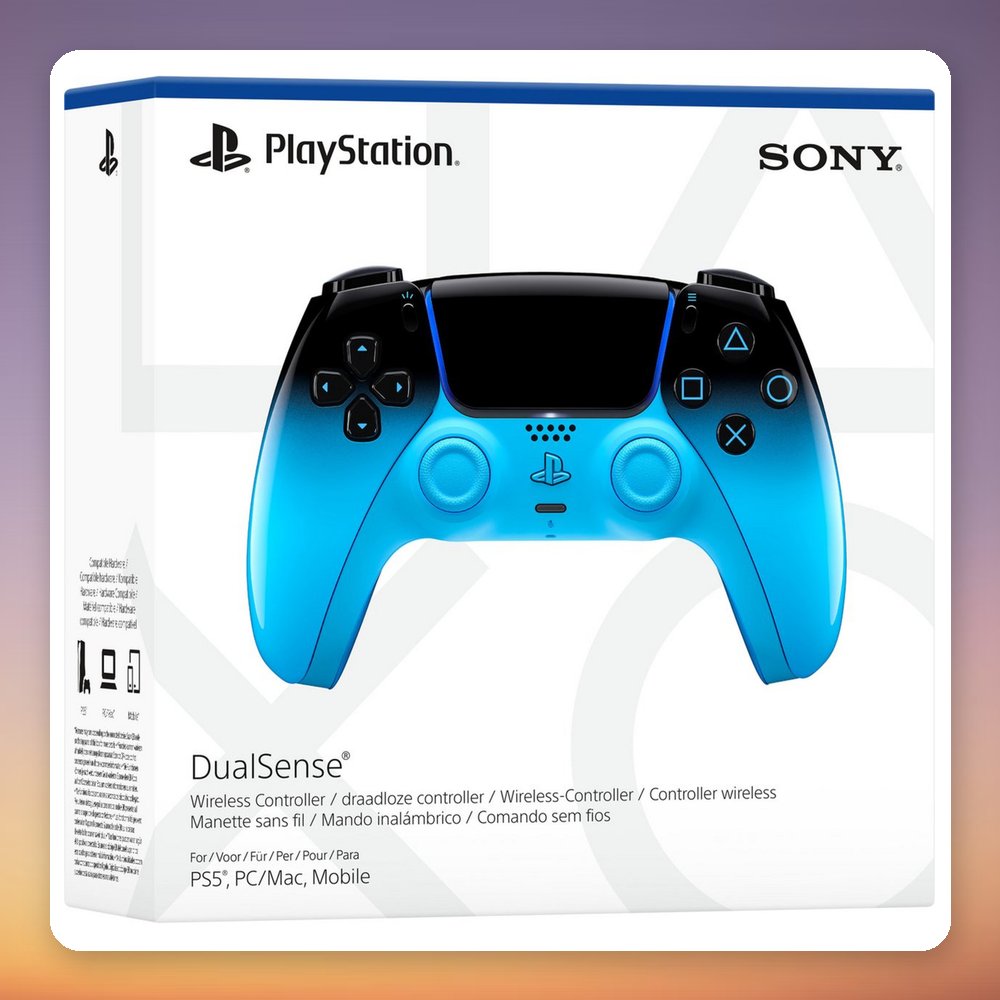 Sony DualSense Wireless Controller, Rhythm Blue, Bluetooth/USB-C, PS5 and PC – image 5