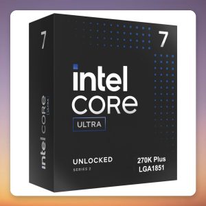 Intel Core Ultra 7 270K Plus 24-Core LGA1851 Processor, 5.5 GHz Boost, Boxed (No Cooler)