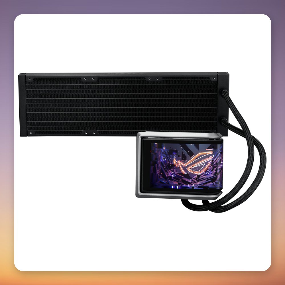 Asus ROG Ryuo IV 360 ARGB 360 mm AIO Liquid Cooler, Black, 6.67" AMOLED Display – image 6