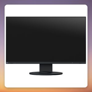 Eizo FlexScan EV2400R 23.8-Inch Full HD IPS Monitor, 100 Hz, USB Hub, Black