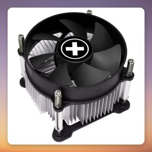Xilence I350PWM.B 92 mm PWM CPU Cooler for LGA1700/1851, Black/Silver
