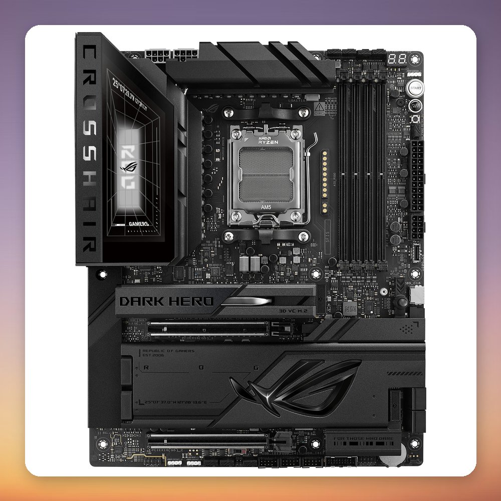 Asus ROG Crosshair X870E Dark Hero AMD X870E AM5 ATX Motherboard, Wi-Fi 7, 10G LAN – image 2