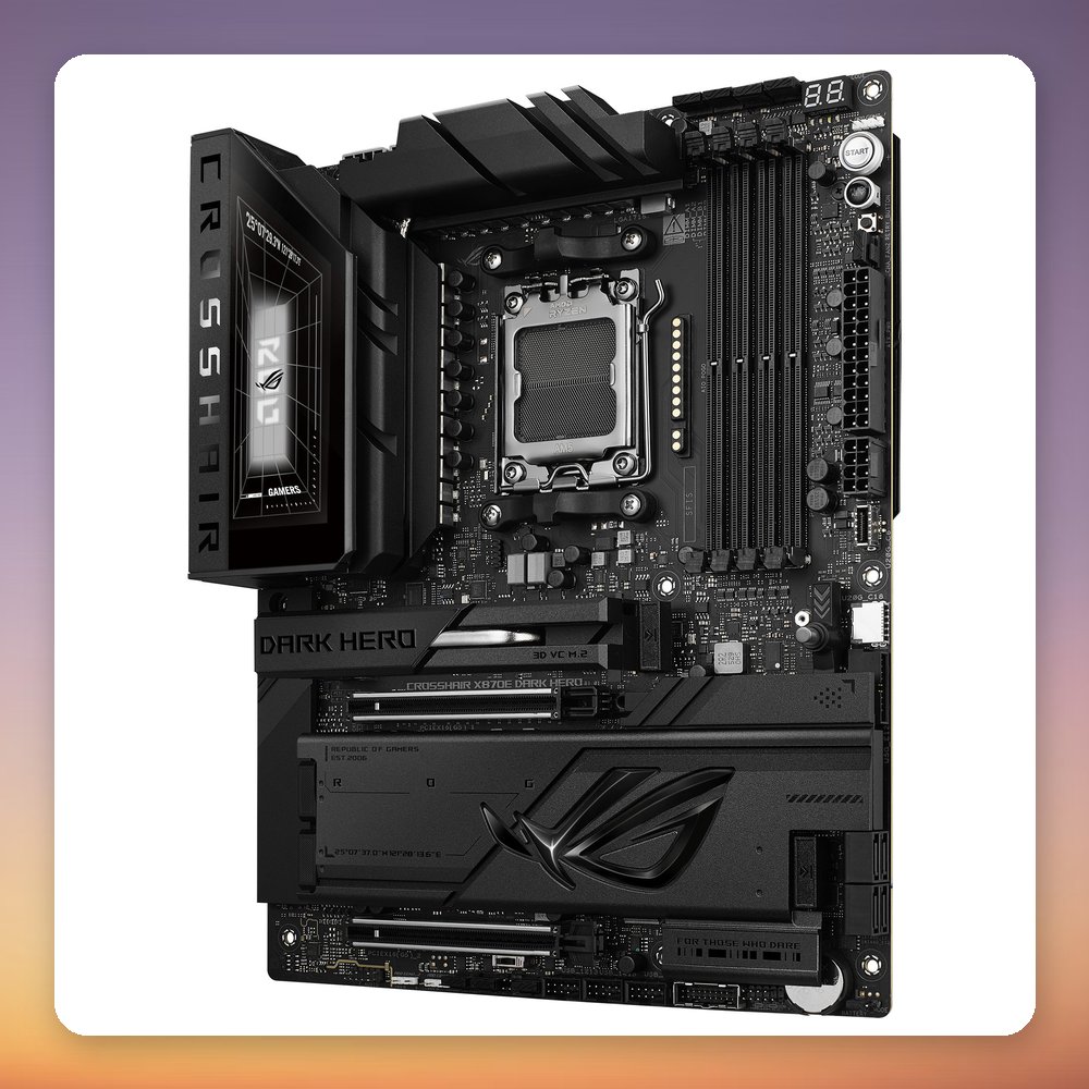 Asus ROG Crosshair X870E Dark Hero AMD X870E AM5 ATX Motherboard, Wi-Fi 7, 10G LAN – image 4