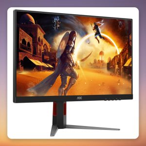 AOC AGON Q27G4ZD 27″ QD-OLED QHD 280 Hz Gaming Monitor, G-Sync Compatible