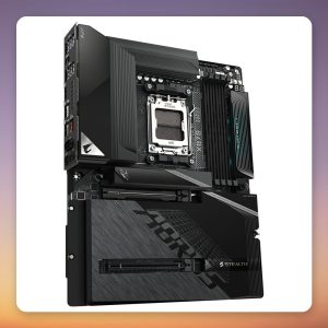 Gigabyte X870 AORUS STEALTH ATX Motherboard, AM5, DDR5, Wi-Fi 7, 5GbE