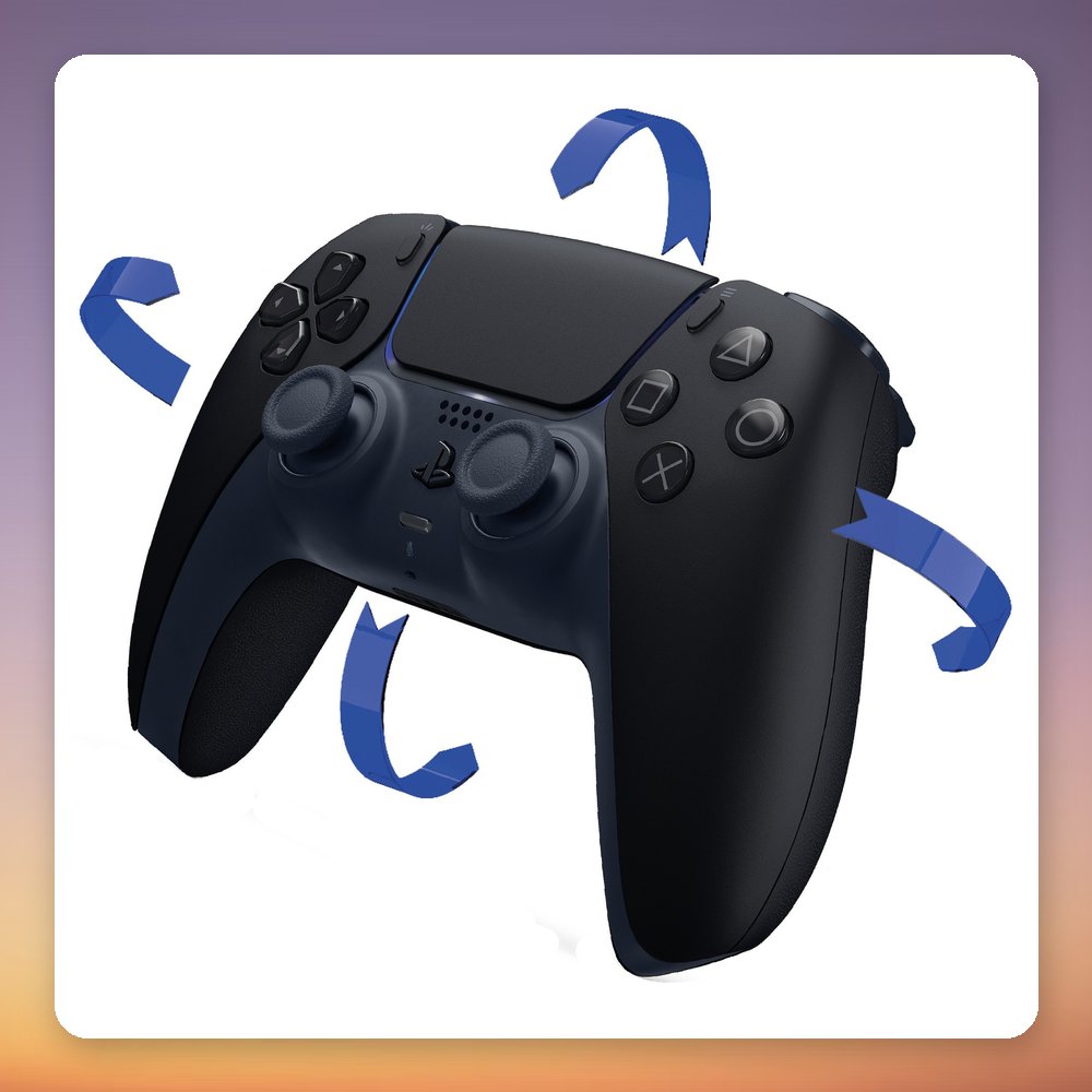 Sony DualSense Wireless Controller for PC, Midnight Black, USB Cable Included – image 6