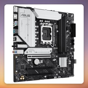Asus PRIME B760M-A WIFI II Intel B760 LGA 1700 mATX Motherboard, DDR5, Wi-Fi 6E