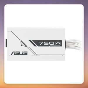 Asus PRIME 750W 80 PLUS Bronze ATX Power Supply, White, Non-Modular