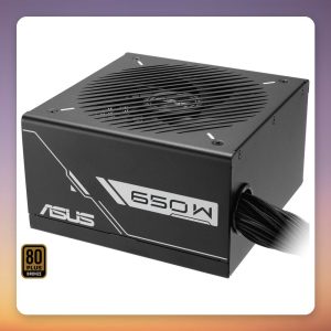 Asus PRIME 650W 80 PLUS Bronze ATX Non-Modular PSU, Black
