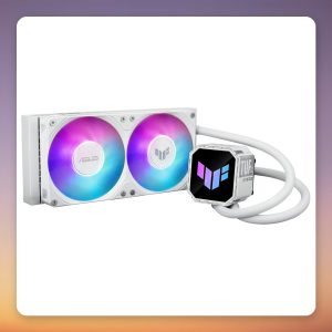 Asus TUF Gaming LC III 240 ARGB 240 mm AIO Liquid CPU Cooler, White Edition