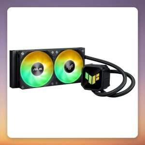 Asus TUF Gaming LC III 240 ARGB 240 mm AIO Liquid CPU Cooler, Black