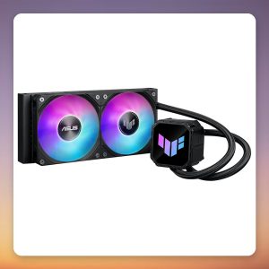 Asus TUF Gaming LC III 240 ARGB 240 mm AIO Liquid CPU Cooler, Black