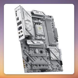 MSI MAG B850 Gaming Plus Max WiFi ATX Motherboard, AM5, DDR5, Wi-Fi 7, 5G LAN