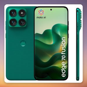 Motorola Edge 70 Fusion 256 GB 5G Smartphone, 8 GB RAM, Sporting Green