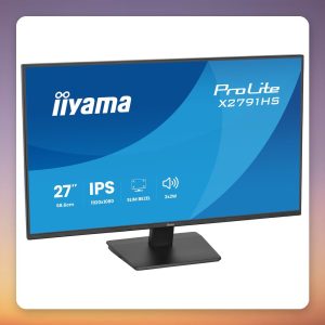 Iiyama ProLite X2791HS-B1 27″ Full HD IPS Monitor, 120 Hz, HDMI/DP