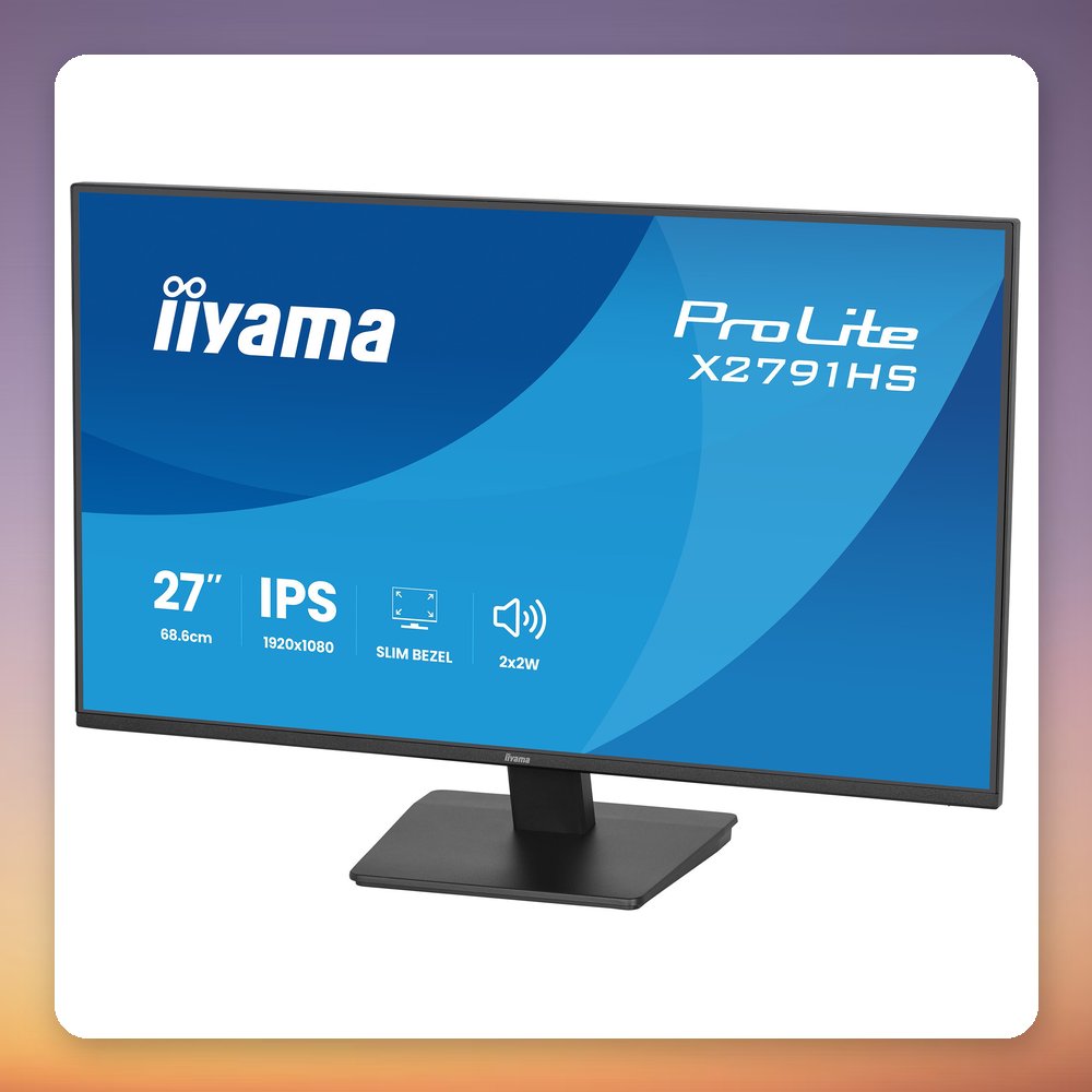 Iiyama ProLite X2791HS-B1 27" Full HD IPS Monitor, 120 Hz, HDMI/DP – image 4