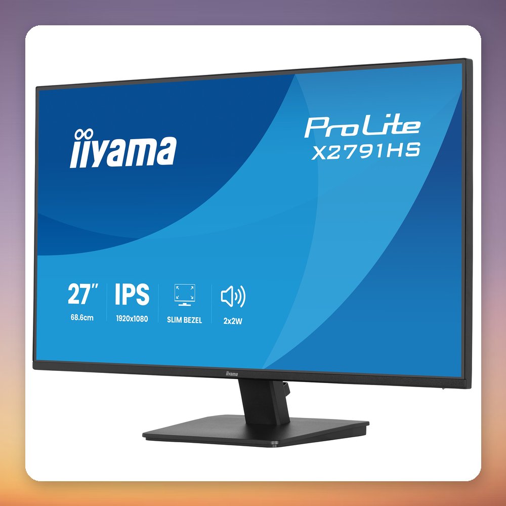 Iiyama ProLite X2791HS-B1 27" Full HD IPS Monitor, 120 Hz, HDMI/DP – image 5