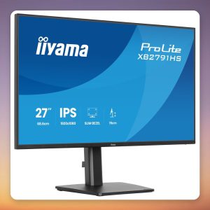 Iiyama ProLite XB2791HS-B1 27" Full HD IPS Monitor, 120 Hz, Height Adjustable