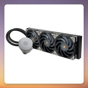 Silverstone Hailstone 360 360 mm AIO Liquid CPU Cooler, Black, ARGB