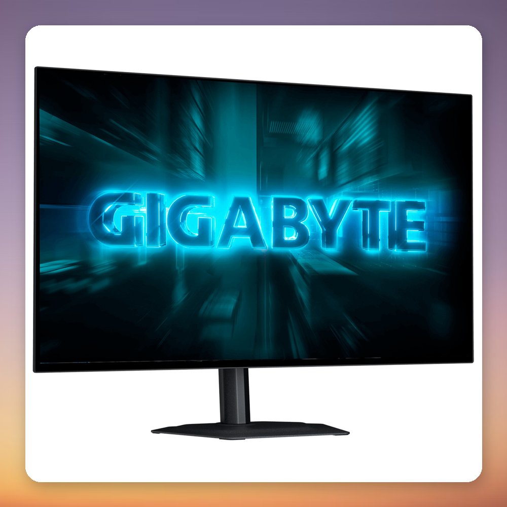 GigaByte GO27Q24 27" QD-OLED QHD 240 Hz Gaming Monitor, HDMI, DP, USB-C