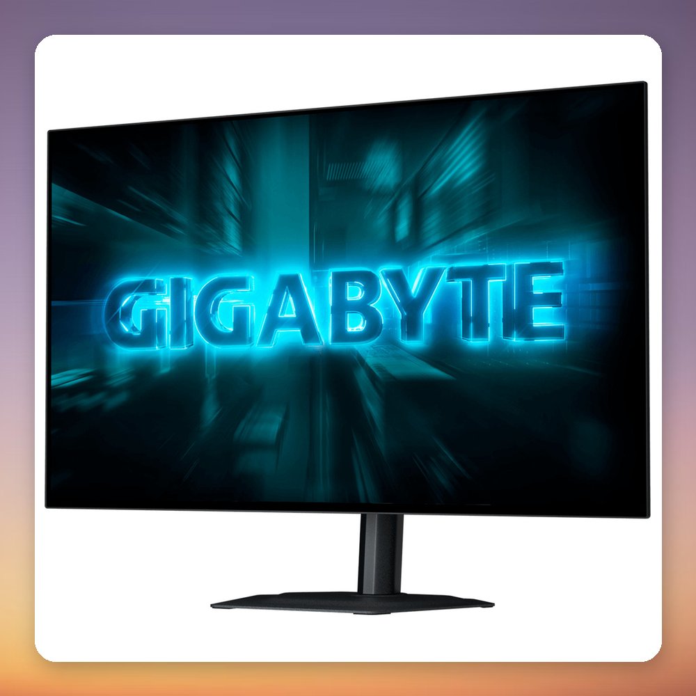 GigaByte GO27Q24 27" QD-OLED QHD 240 Hz Gaming Monitor, HDMI, DP, USB-C – image 3