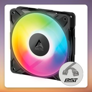 Arctic P12 Pro A-RGB LN 120 mm PWM Fan, Black, Single Pack
