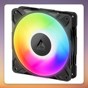 Arctic P12 Pro A-RGB LN 120 mm PWM Fan, Black, Single Pack