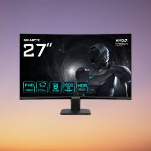 GigaByte 27″ Curved Full HD Monitor