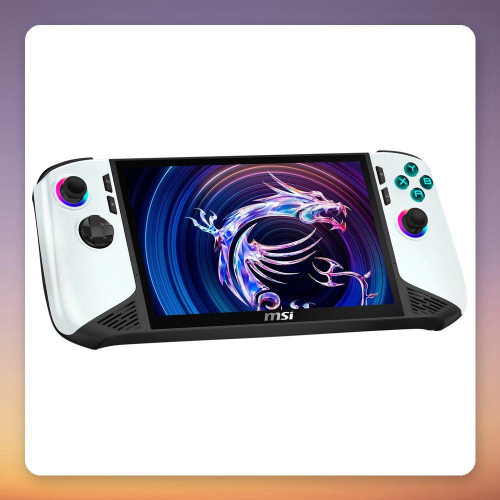 MSI Claw 8 AI+ Polar Tempest Edition Handheld, Core Ultra 7 258V, 32 GB, 2 TB