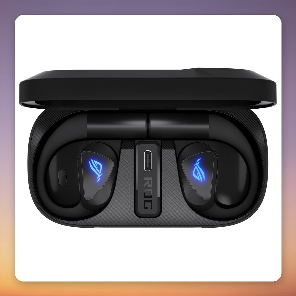 Asus ROG Cetra Open Wireless Open-Ear Gaming Earbuds, Black, Bluetooth 6.0 + 2.4 GHz – image 6