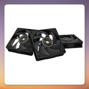 Asus ProArt PF120 120 mm PWM Case Fan, Black, 3-Pack