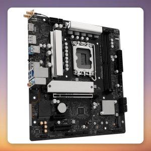 ASRock B860M-X GEN5 WiFi LGA 1851 Micro-ATX Motherboard, Intel B860, DDR5
