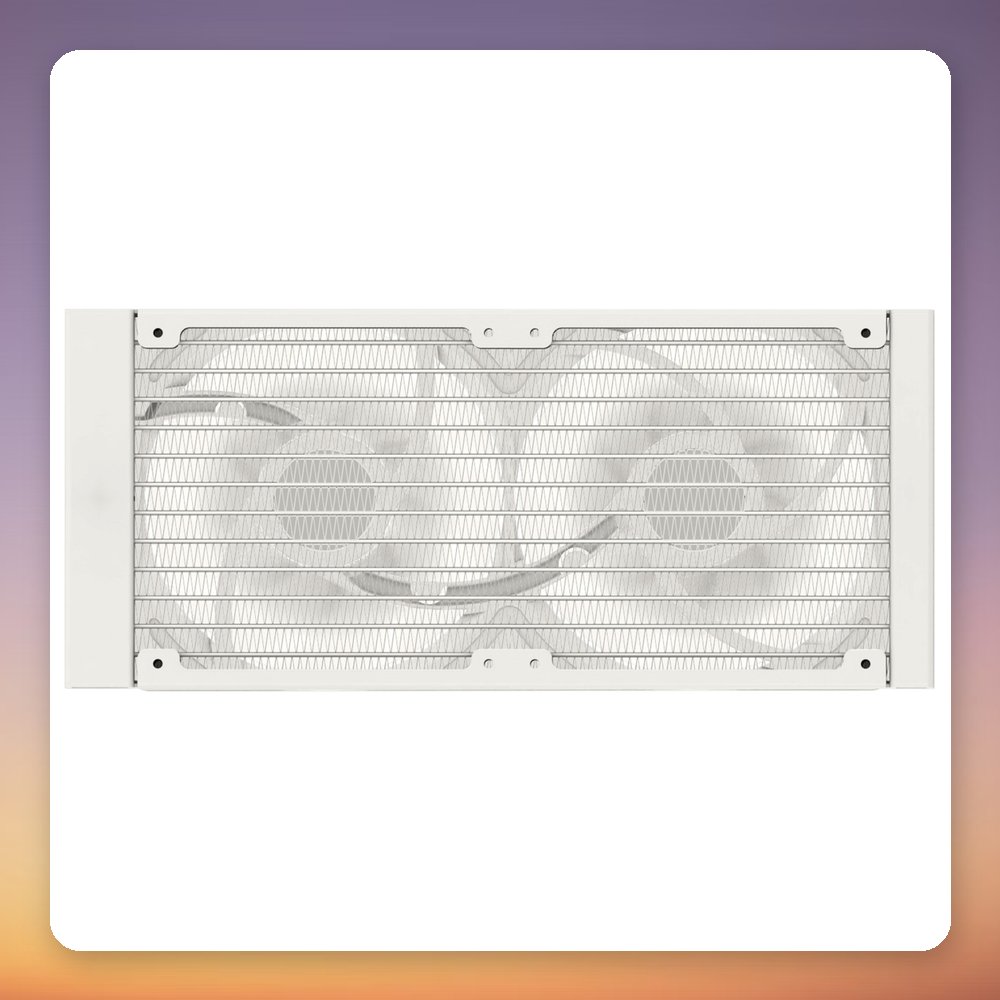 Thermaltake Retro 240 Ultra ARGB 240 mm AIO Liquid Cooler with 3.7" LCD, Beige – image 5