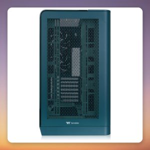 Thermaltake View 390 Air Transformative Teal ATX Mid-Tower Case, Tempered Glass