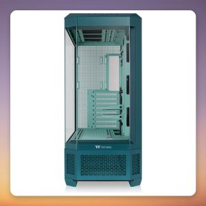 Thermaltake View 600 TG Big Tower Case, Transformative Teal, Tempered Glass, E-ATX
