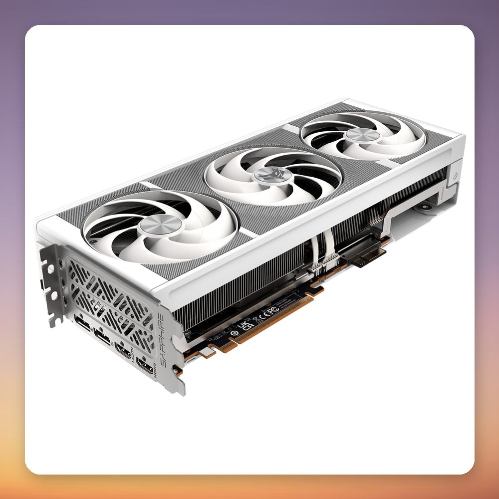 Sapphire Radeon RX 9070 XT Nitro+ Phantom Link Polar OC 16 GB GDDR6 White – image 3